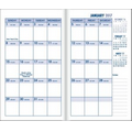 Vertical Premium Leatherette Pocket Planner